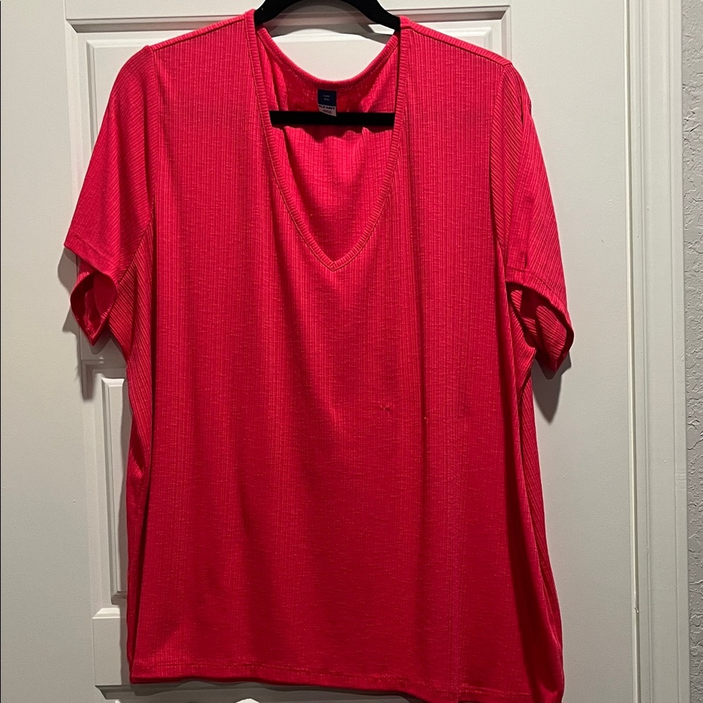 Old Navy Luxe Bright Pink Top